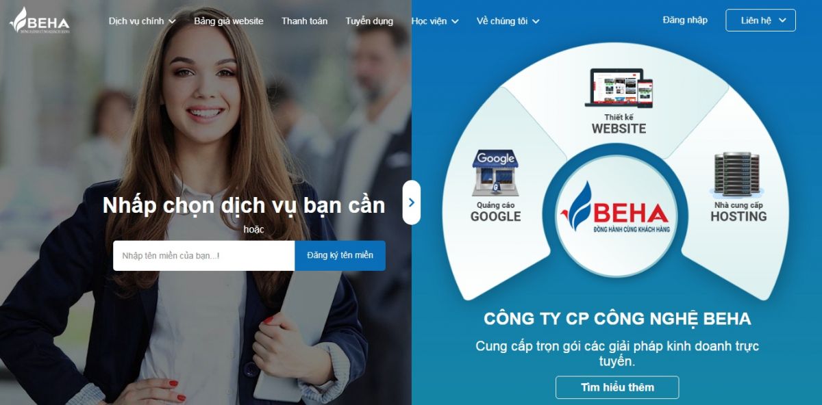 Công ty thiết kế web Đà Nẵng, thiết kế website Đà Nẵng