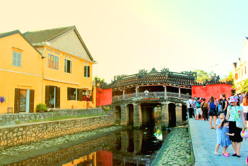 chùa cầu, hoi an culture, japanese covered bridge, visit hoi