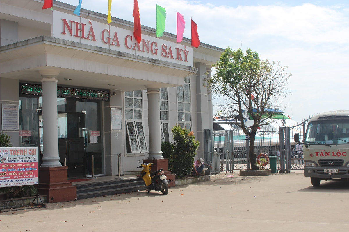 Nhà ga đi đảo Lý Sơn Quảng Ngãi - du lich ly son